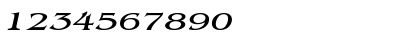 Bangle Extended Italic Font