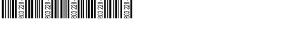 Barcode 3 of 9 Bold Italic Font Barcode 3 of 9 Bold Italic Font