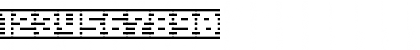 D3 DigiBitMapism type B Regular Font D3 DigiBitMapism type B Regular Font