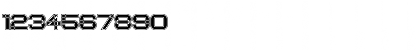 Created Filled Regular Font