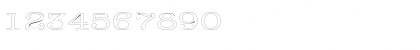 DatelineOutlineExtended Regular Font DatelineOutlineExtended Regular Font