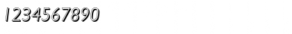 DavidBeckerShadow-Xlight Italic Font DavidBeckerShadow-Xlight Italic Font
