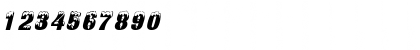 DeepFreeze Italic Font