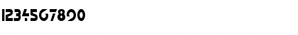 Delta-Condensed Regular Font Delta-Condensed Regular Font