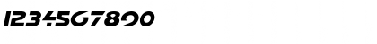 Delta-Extended Italic Font Delta-Extended Italic Font