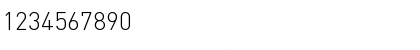 DIN Light Regular Font