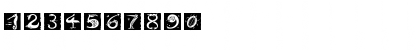Dinitials Negative ITC TT Regular Font