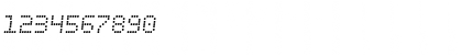 Fanfare Ticker Semi-Italic Semi-Italic Font