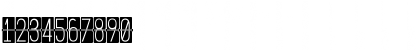 FLIPclockBlack Regular Font