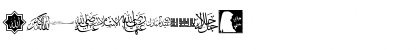 font islamic color Regular Font font islamic color Regular Font