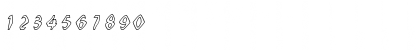 Dross04HollowSlanted Regular Font Dross04HollowSlanted Regular Font