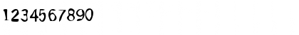 DTCDirtyM33 Regular Font DTCDirtyM33 Regular Font