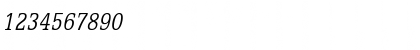 EggoCondensed Italic Font