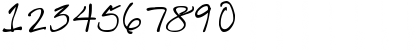 Hand of Hee Regular Font Hand of Hee Regular Font