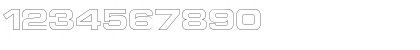 Euro Technic Extended Outline Bold Font Euro Technic Extended Outline Bold Font