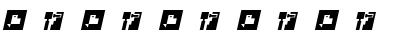 Judera Flat Italic Font Judera Flat Italic Font