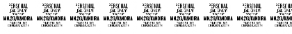 Kandira PERSONAL Black Font Kandira PERSONAL Black Font