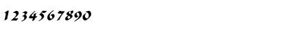 FlatBrush Italic Font FlatBrush Italic Font