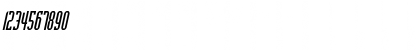 Flintstone Condensed Italic Font