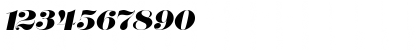 FloralWide Italic Font FloralWide Italic Font