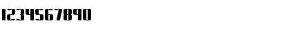 Forcible BRK Regular Font Forcible BRK Regular Font