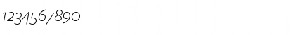 FreightSans LightItalic Font FreightSans LightItalic Font