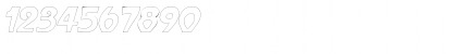 FrenchBeanOutline Oblique Font FrenchBeanOutline Oblique Font