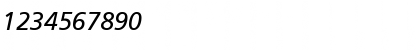 Frutiger LT Com 56 Italic Font