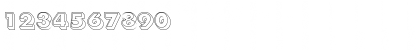 FuturaShaDExtBolOu1 Regular Font FuturaShaDExtBolOu1 Regular Font