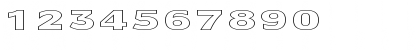FZ BASIC 55 HOLLOW EX Normal Font