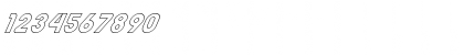 FZ BASIC 7 HOLLOW ITALIC Normal Font FZ BASIC 7 HOLLOW ITALIC Normal Font