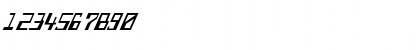 FZ DIGITAL 6 ITALIC Normal Font FZ DIGITAL 6 ITALIC Normal Font