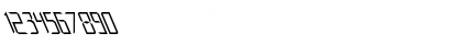 FZ DIGITAL 8 LEFTY Normal Font FZ DIGITAL 8 LEFTY Normal Font