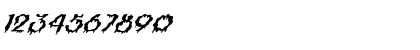 FZ UNIQUE 10 WAVEY ITALIC Normal Font FZ UNIQUE 10 WAVEY ITALIC Normal Font