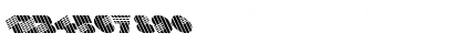 FZ UNIQUE 11 STRIPED LEFTY Normal Font FZ UNIQUE 11 STRIPED LEFTY Normal Font