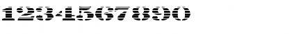 FZ UNIQUE 25 STRIPED EX Normal Font FZ UNIQUE 25 STRIPED EX Normal Font