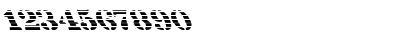 FZ UNIQUE 25 STRIPED LEFTY Normal Font