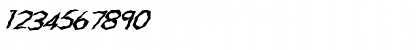 FZ WACKY 62 ITALIC Normal Font FZ WACKY 62 ITALIC Normal Font