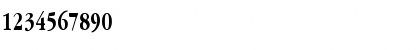 Garamand Condensed Bold Font