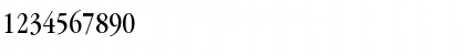 GaramItcTEECon Regular Font