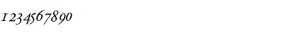 GaramondProSSK Italic Font GaramondProSSK Italic Font