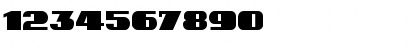 GE Buttress Heavy Caps Regular Font