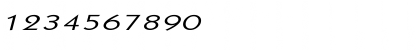 Geo112Extended Italic Font
