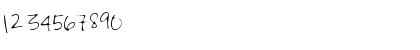 GinasHand Regular Font