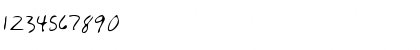 GinosHand Regular Font
