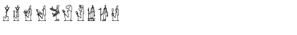 GlyphExtLibU Medium Font GlyphExtLibU Medium Font