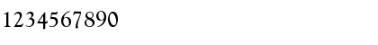 GoudyCatalogue DB Regular Font