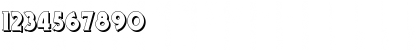 Gramophone Shaded NF Regular Font Gramophone Shaded NF Regular Font