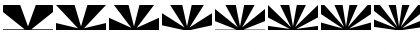 Half SunBurst-w4-02 Regular Font Half SunBurst-w4-02 Regular Font