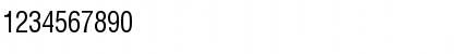 HalvettCondensed Regular Font HalvettCondensed Regular Font